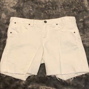 White J.Crew Shorts